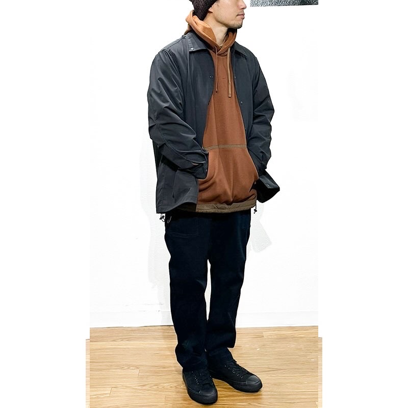 MANUAL ALPHABET (マニュアルアルファベット）WEATHER CLOTH SPINDLE SHT ブラック