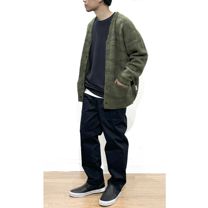 UNFRM OUTDOOR STANDARD (ユニフォーム アウトドア スタンダード) / STRETCH CHINO CLOTH 9/10 MILITARY PANTS ネイビー