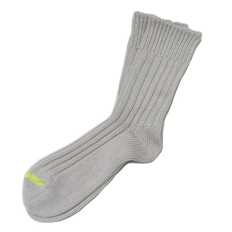 ROTOTOCHUNKY RIBBED CREW SOCKSグレージュ