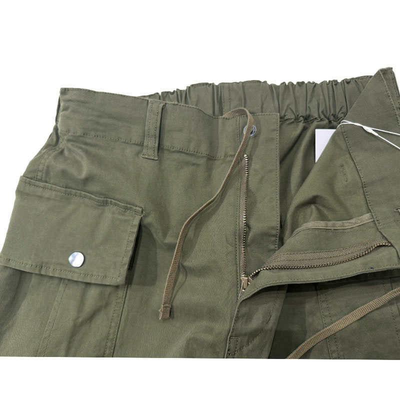 STRETCH CHINO CLOTH 9/10 MILITARY PANTS オリーブ